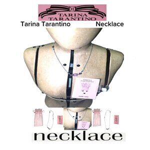 🛑 TARINA TARANTINO Designer ➕🆒 NECKLACE Beaded Tourmaline Vintage 💸BUYNOW‼️